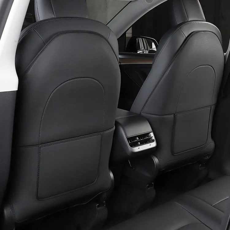 2 Pcs Seat Back Kick Protector for Tesla Model 3 Highland / Y Juniper - Teskay