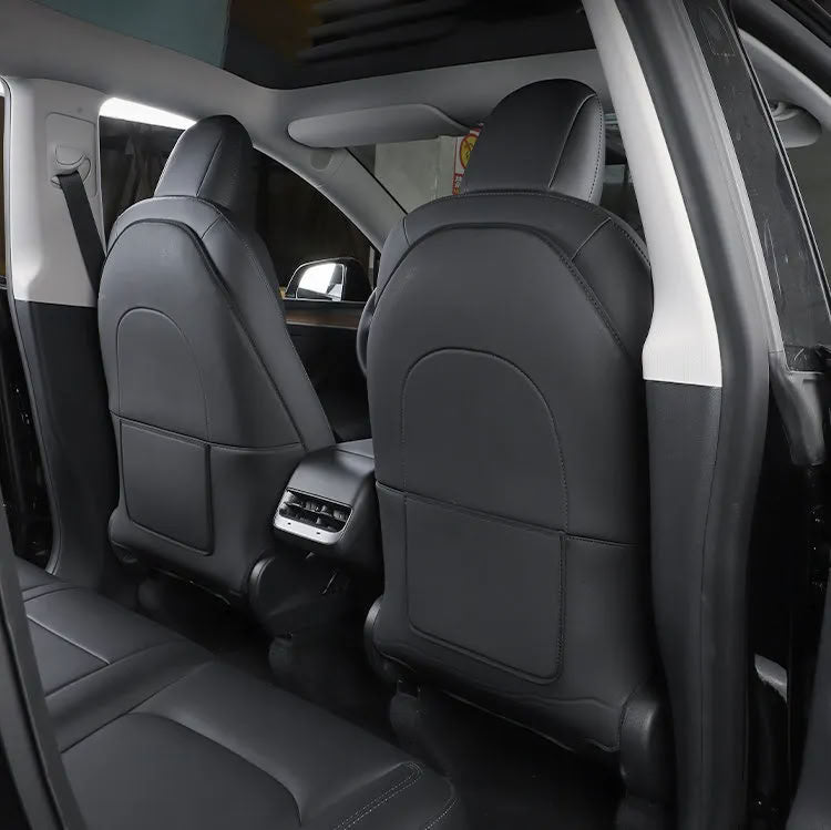 2 Pcs Seat Back Kick Protector for Tesla Model 3 Highland / Y Juniper - Teskay