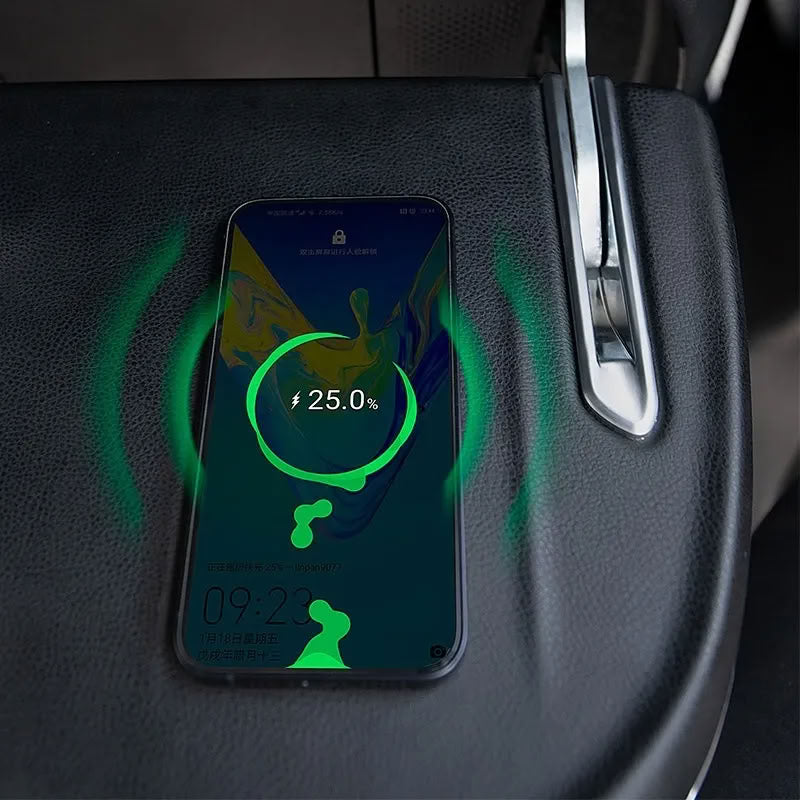 Seatback Foldable Table with Wireless Charging for Tesla Model 3/Y - Teskay