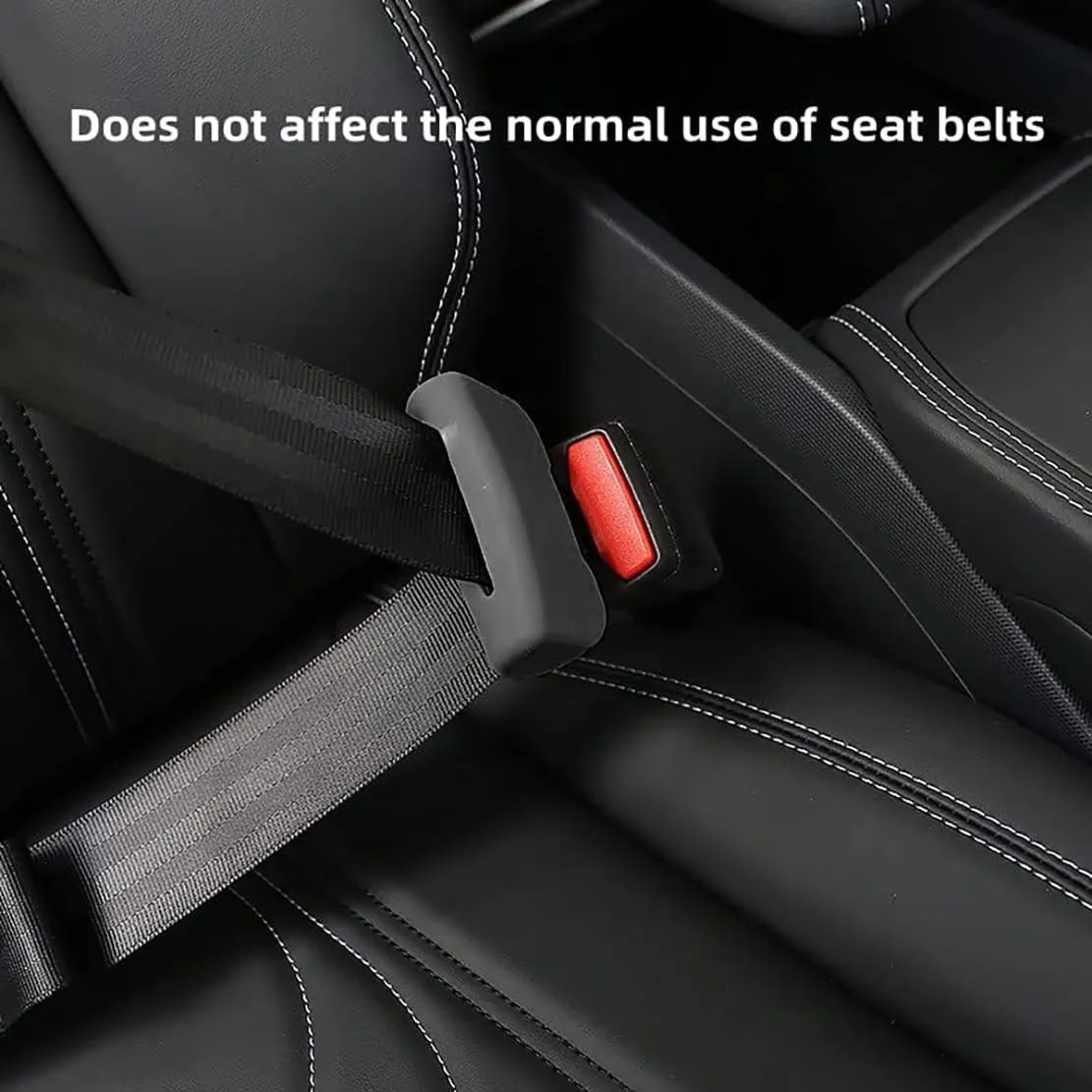 Silicone Seat Belt Buckle Protective Cover for Tesla Model S/3/X/Y - Teskay