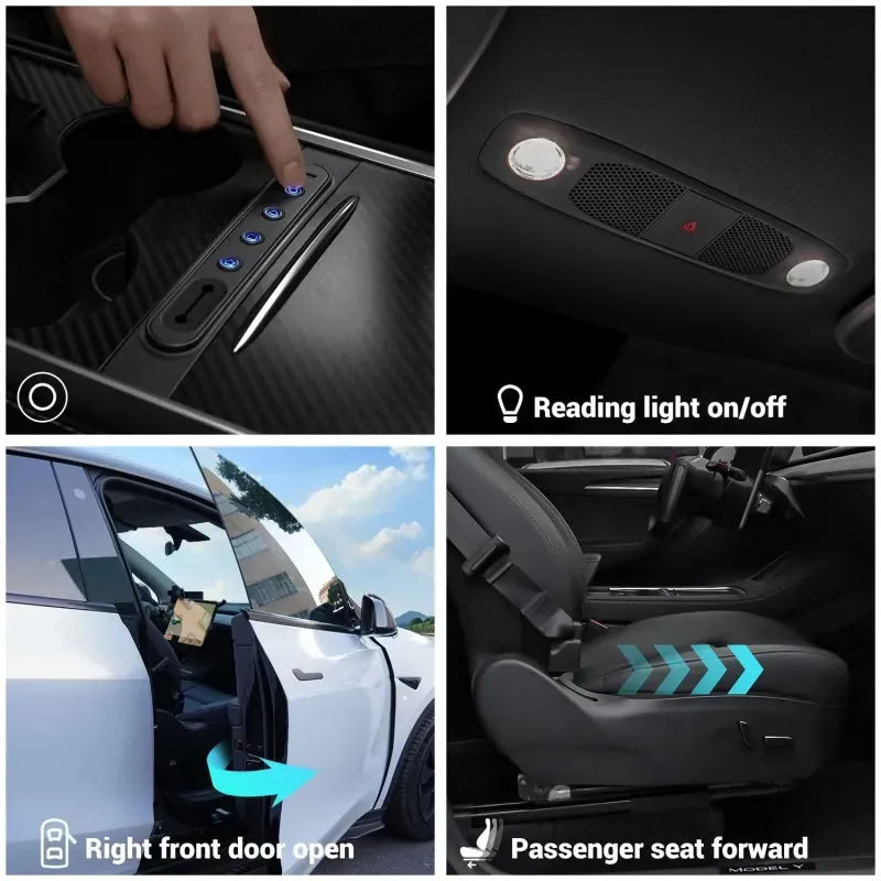 Smart Center Control Physical Buttons for Tesla Model 3/Y - Teskay