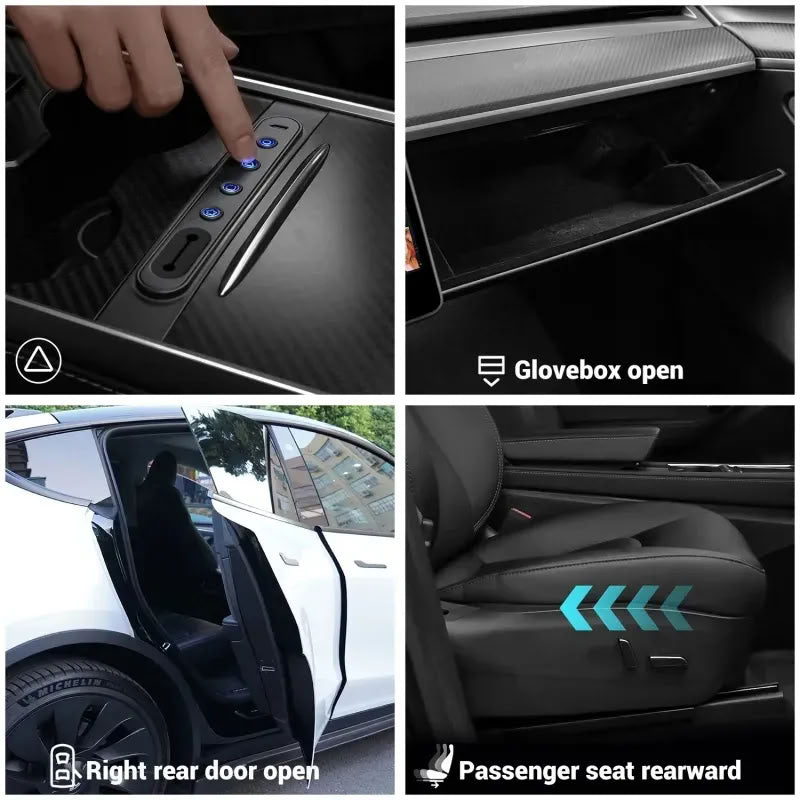 Smart Center Control Physical Buttons for Tesla Model 3/Y - Teskay