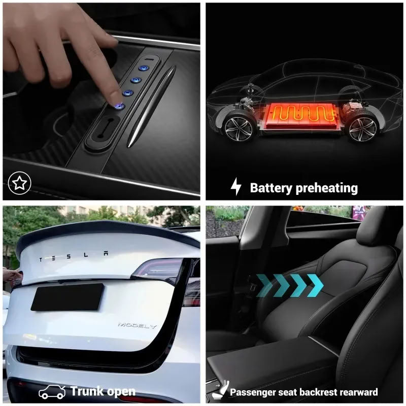 Smart Center Control Physical Buttons for Tesla Model 3/Y - Teskay