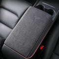 Suede Armrest Cover for Tesla Model 3 (2017-2023.10) / Model Y (2020-2024) - Teskay