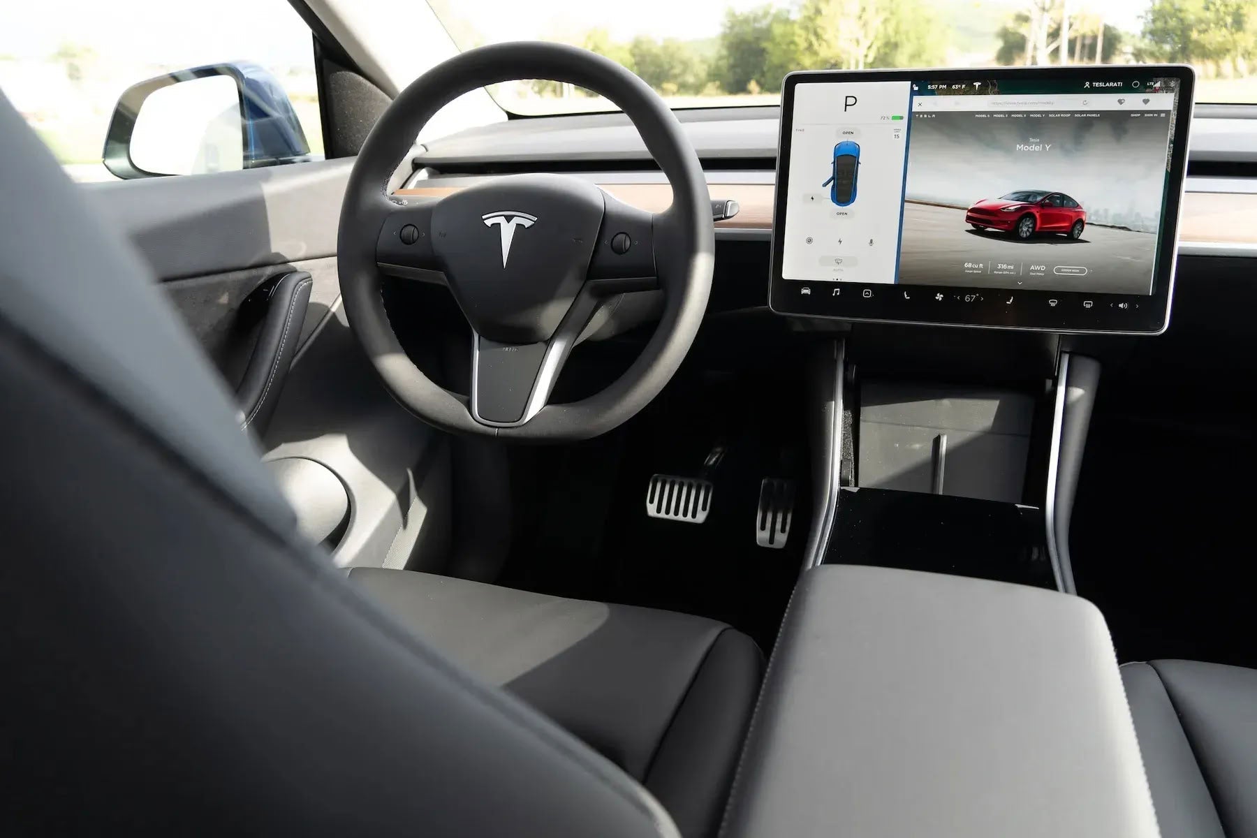 Foot Pedals for Tesla Model 3/Y - Teskay