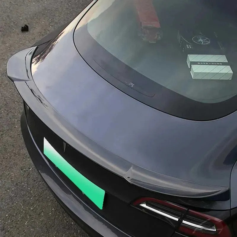Carbon Fiber Spoiler ABS Plastic for Tesla Model 3 - Teskay