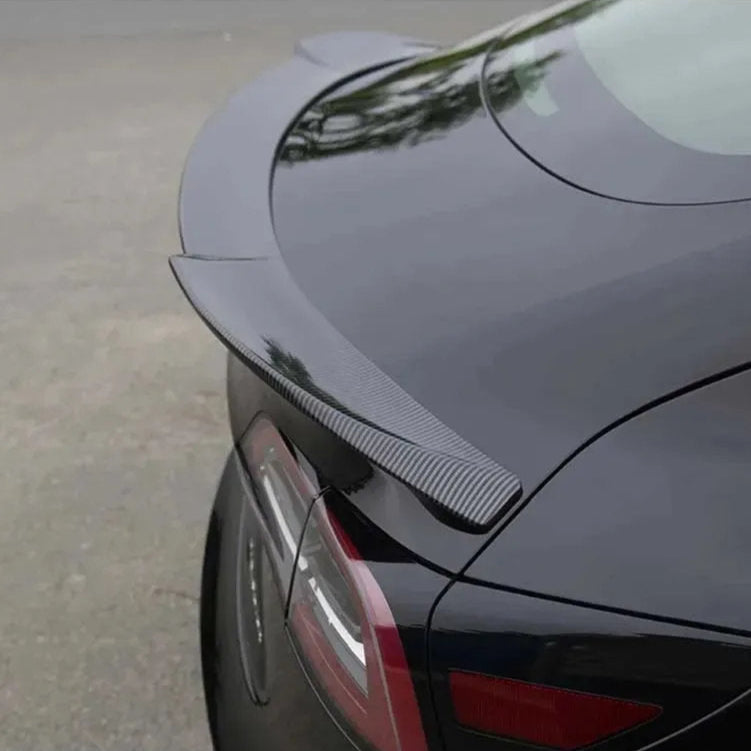 Carbon Fiber Spoiler ABS Plastic for Tesla Model 3 - Teskay