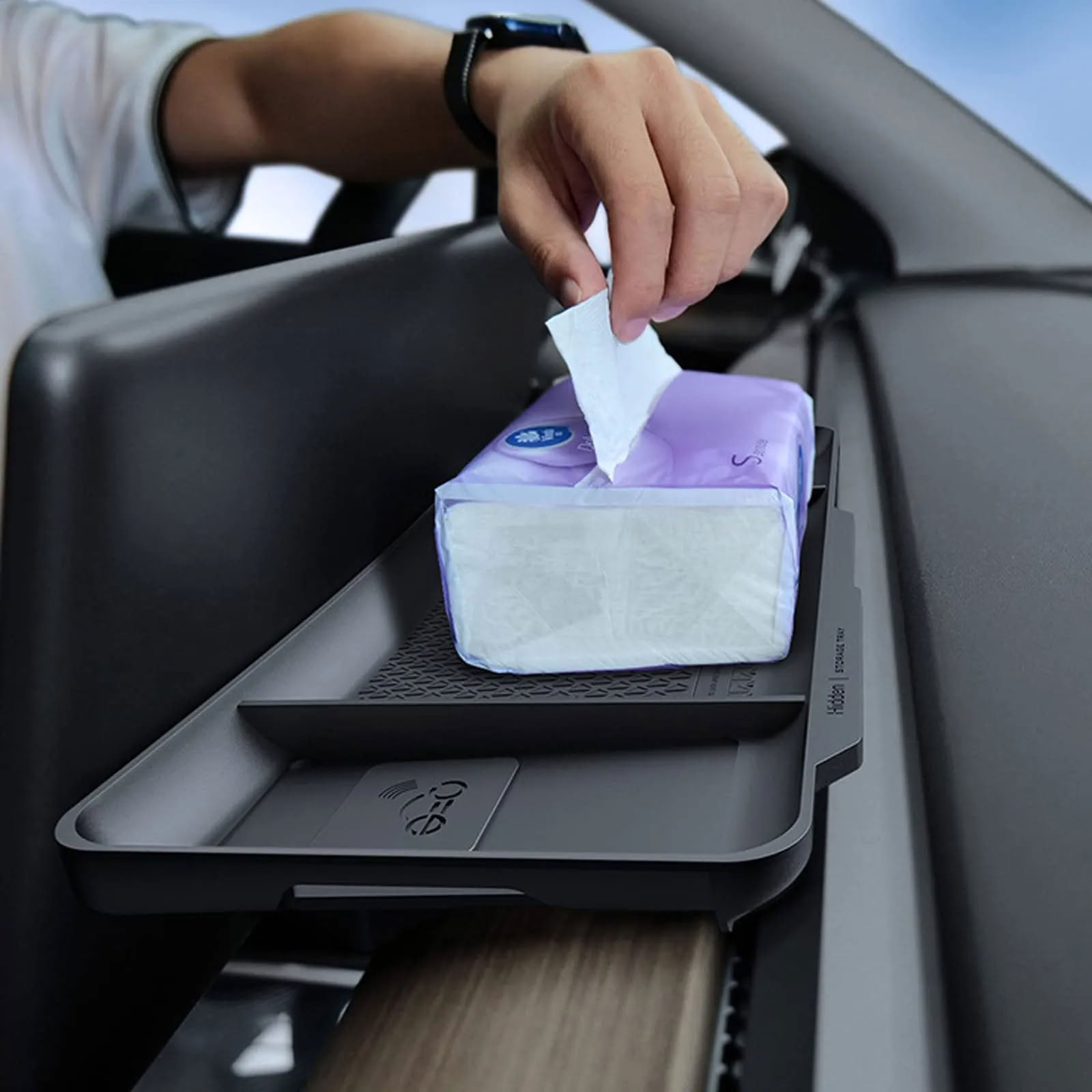 Tesla Model 3/Y Hidden Dashboard Storage Tray - Teskay