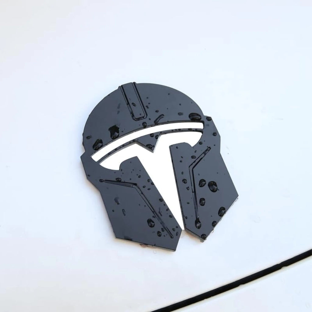 Tesla Model 3/Y Mandalorian Logo Decoration Sticker - Teskay