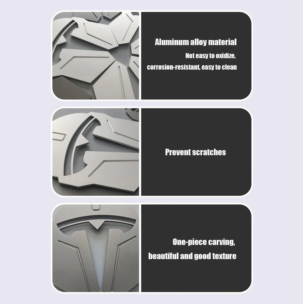 Tesla Model 3/Y Mandalorian Logo Decoration Sticker - Teskay