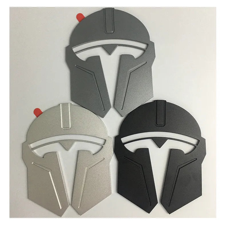 Tesla Model 3/Y Mandalorian Logo Decoration Sticker - Teskay