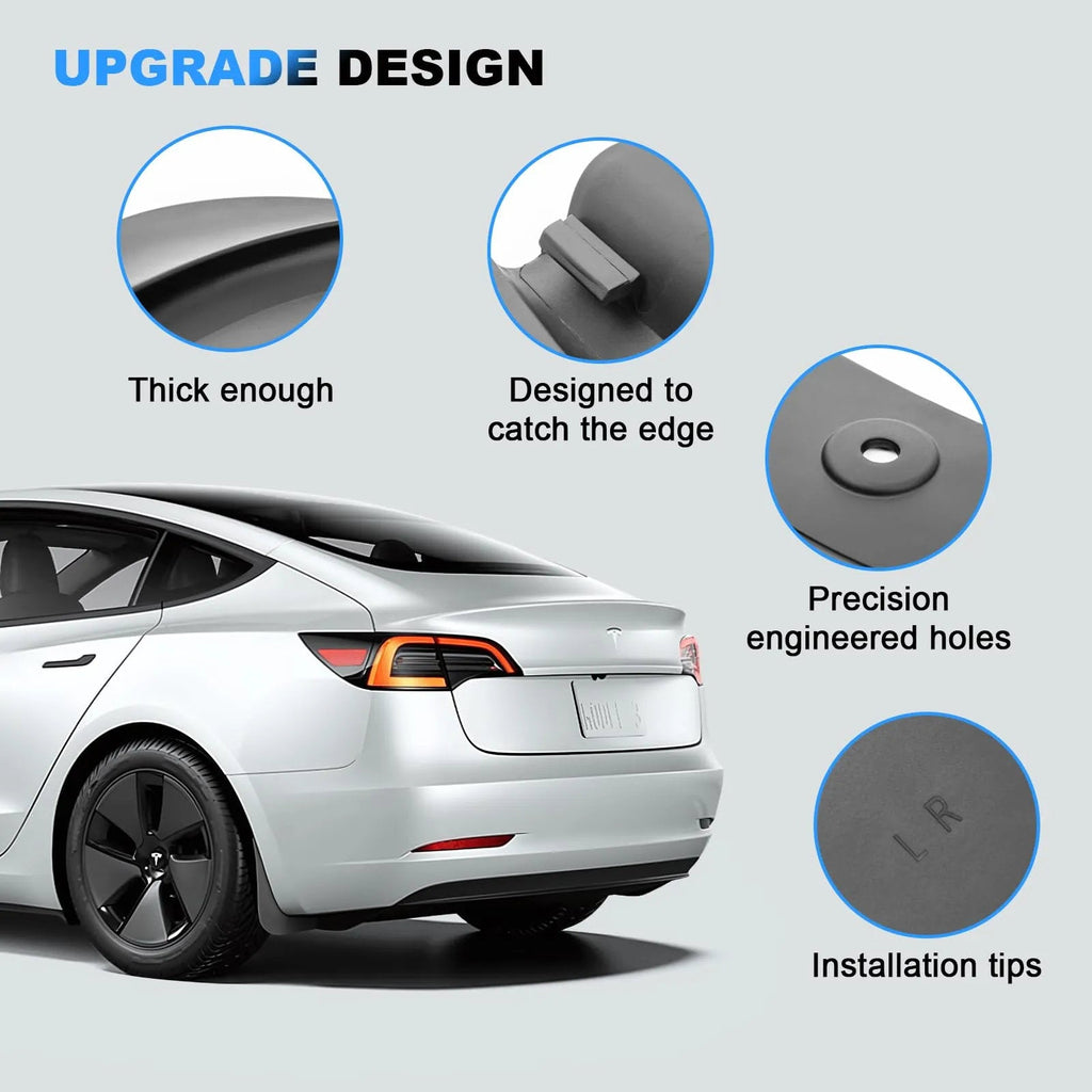 Mud Flaps for Tesla Model 3 Highland 2024+ (Set of 4) - Teskay