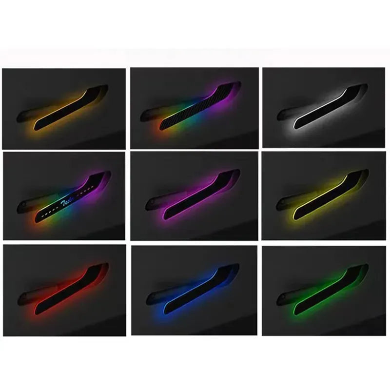 Auto Door Handle With LED for Tesla Model Y / 3 (4PCS) - Teskay