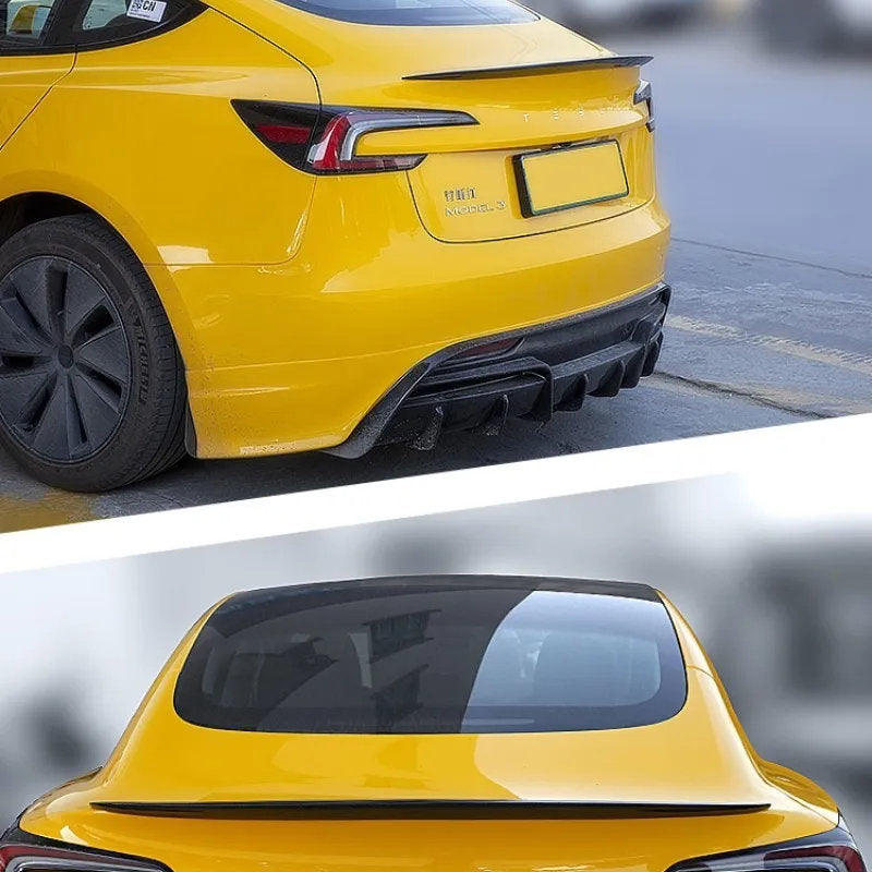 Carbon Fiber Spoiler for Tesla Model 3 Highland - Teskay