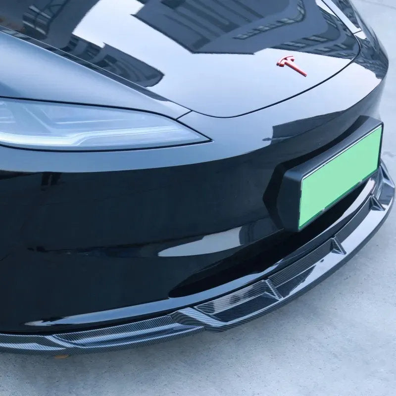 Sport Style Front Bumper Lip Kit for Tesla Model 3 Highland - Teskay