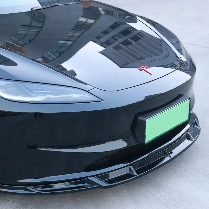 Sport Style Front Bumper Lip Kit for Tesla Model 3 Highland - Teskay