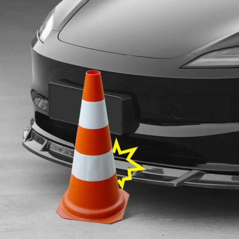 Sport Style Front Bumper Lip Kit for Tesla Model 3 Highland - Teskay