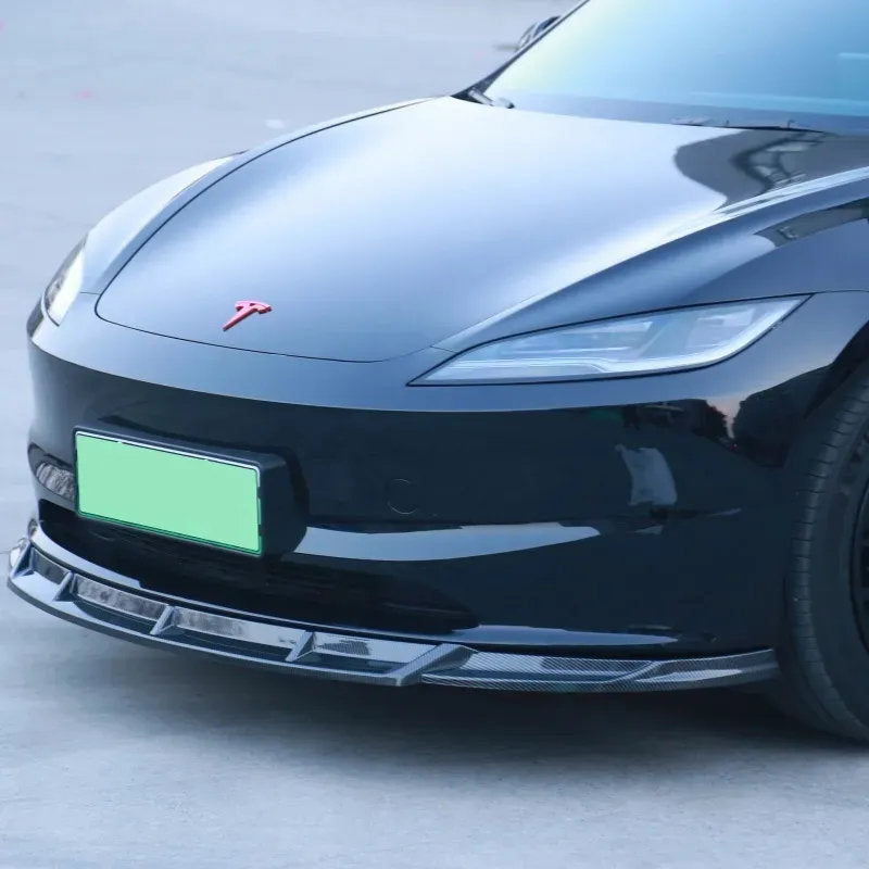 Sport Style Front Bumper Lip Kit for Tesla Model 3 Highland - Teskay