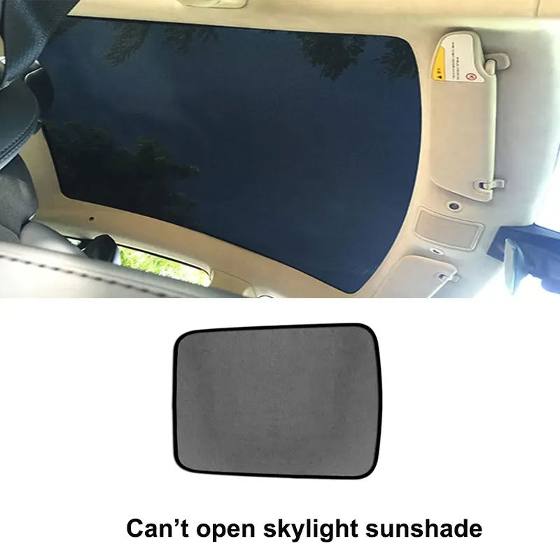 Tesla Model S (2016-Present) Glass Roof Sunshade and Front & Rear Sunroof Sunshade - Teskay