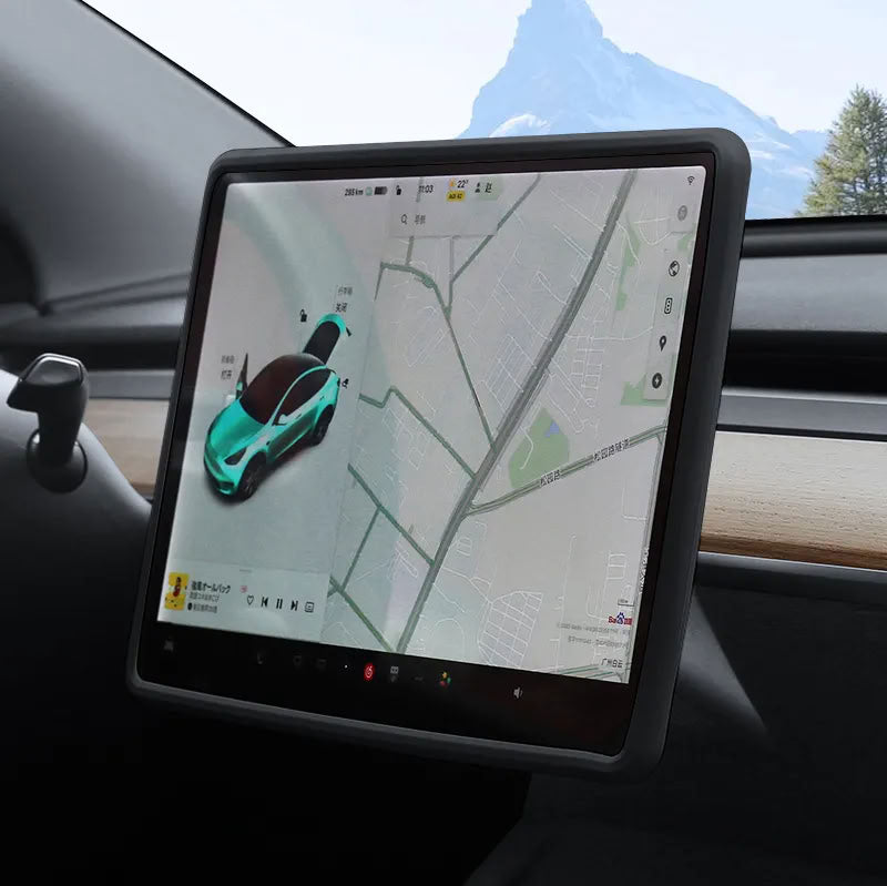 Tesla Model Y/3 Screen Protector Silicone Case - Teskay