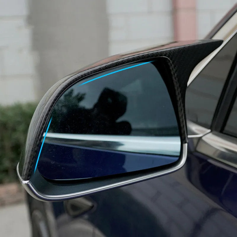 Tesla Model Y Bullhorn Shaped Mirror Covers (2020-2023) - Teskay