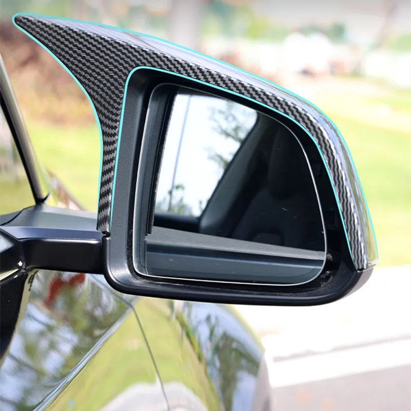 Tesla Model Y Bullhorn Shaped Mirror Covers (2020-2023) - Teskay