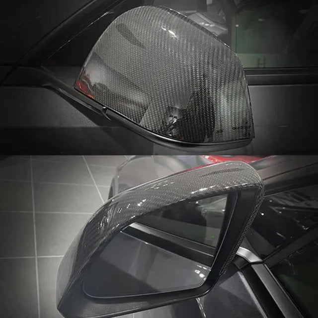 Tesla Model Y Carbon Fiber Mirror Caps (2020-2023) – Teskay