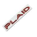 Tesla Plaid Emblem (Various Colors) - Teskay