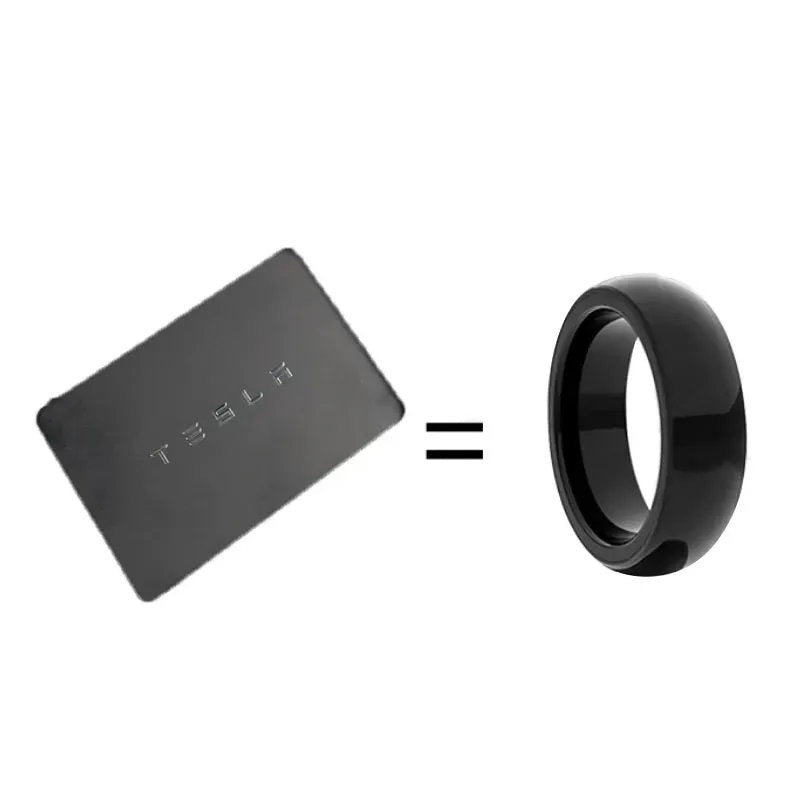 Tesla Smart Key Ring for Model 3/Y – Zirconia Ceramic RFID Key - Teskay