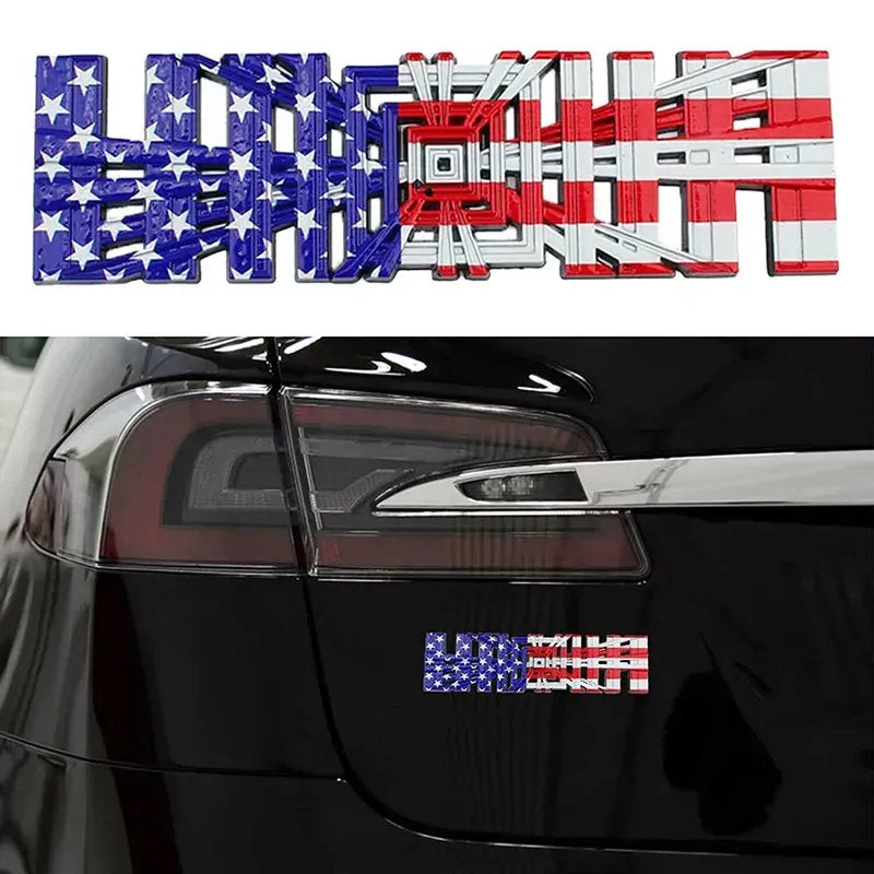Tesla Spaceballs Plaid Die-Cast Aluminum Badge – Fun Trunk Emblem for Model S/3/X/Y - Teskay