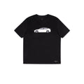 Tesla Life Black/White Model 3 Knit T-Shirt - teskay