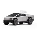 Tesla Life Cybertruck Clockwork Racing Car - teskay