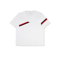 Tesla Life Simple Striped Knit T-Shirt - teskay