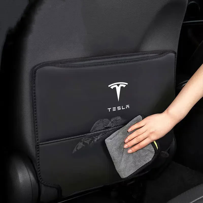 Tesla Model 3/Y (2020-2024) Seat Back Kick Mats（2 Pcs） - Teskay