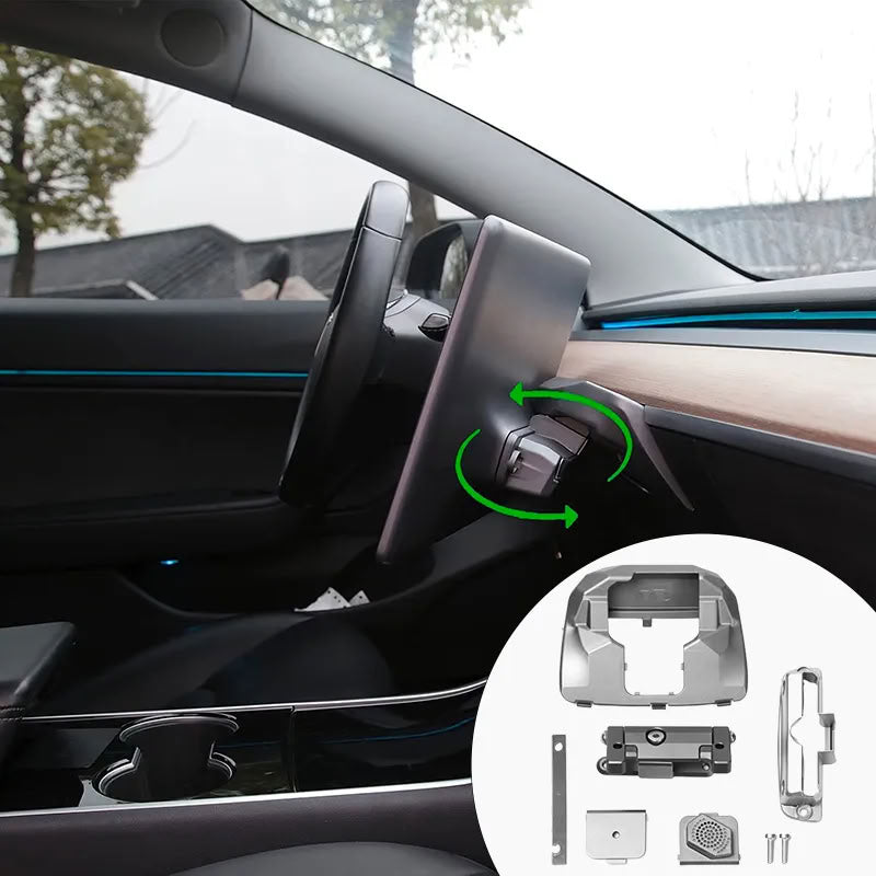Swiveling Screen Mount Kit for Tesla Model 3/Y - Teskay