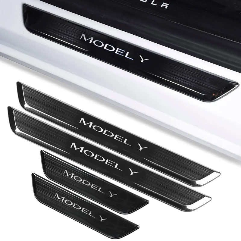Tesla Model 3 (2019-2023.10) / Y (2020-2025.02) Illuminated Door Sills - Teskay