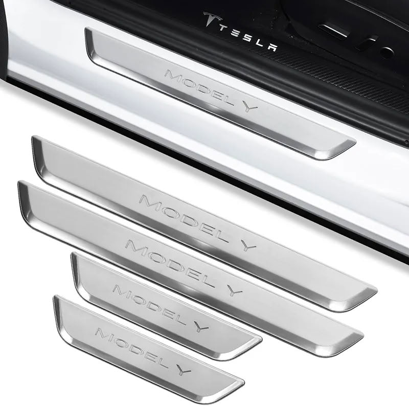 Tesla Model 3 (2019-2023.10) / Y (2020-2025.02) Illuminated Door Sills - Teskay