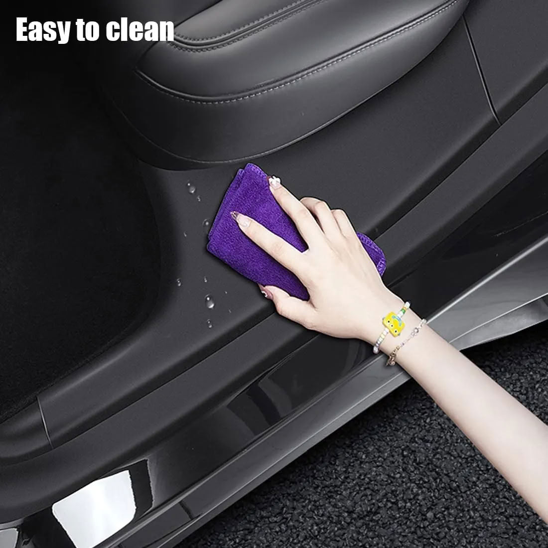 Tesla Model Y Door Sill Protector (2021-2024) - Teskay
