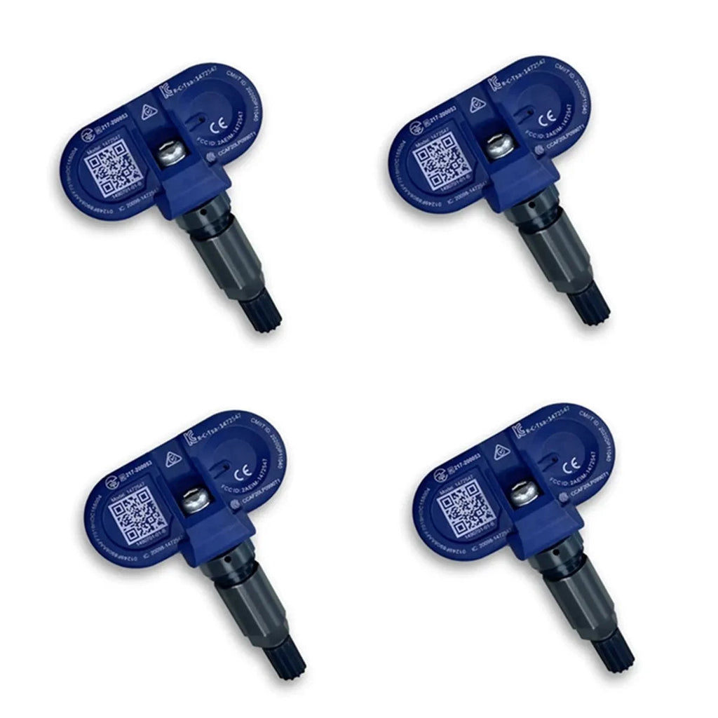 Tire Pressure Monitoring System (TPMS) for Tesla Model S/3/X/Y – Bluetooth (Set of 4 Sensors) – 1490701-01 - Teskay