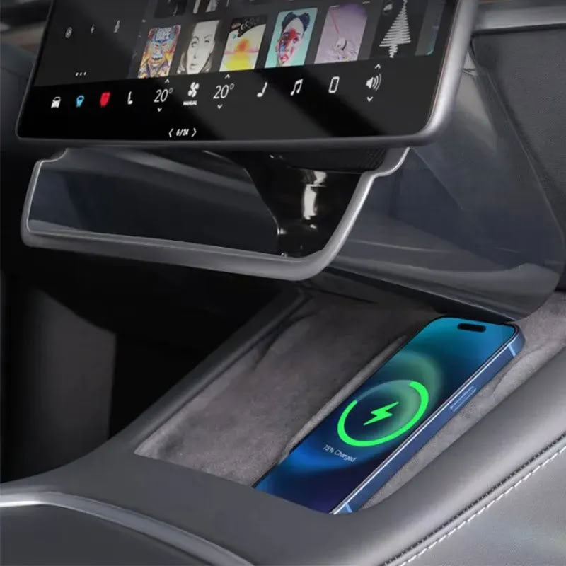 Under Screen Storage Tray for Model 3 Highland/Model Y Juniper - Teskay
