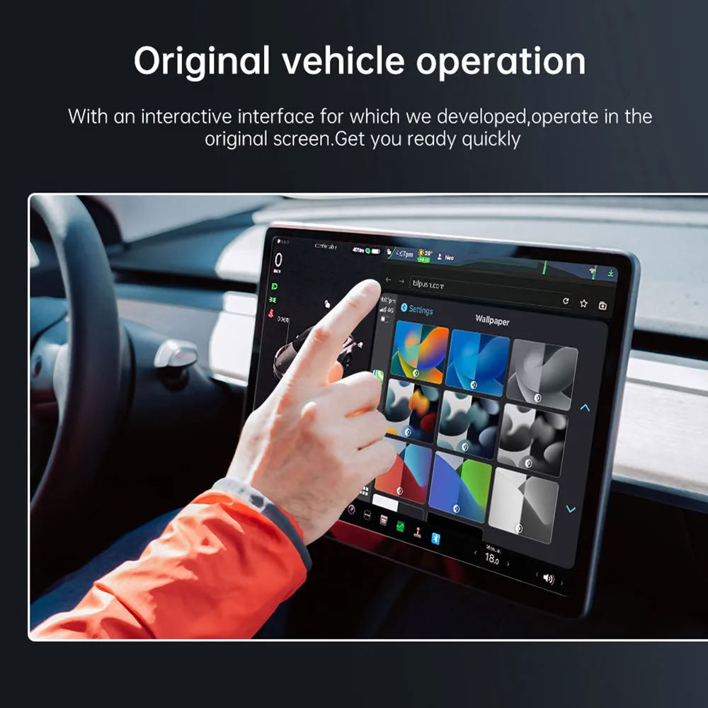 Wireless Apple CarPlay Adapter for Tesla - Teskay