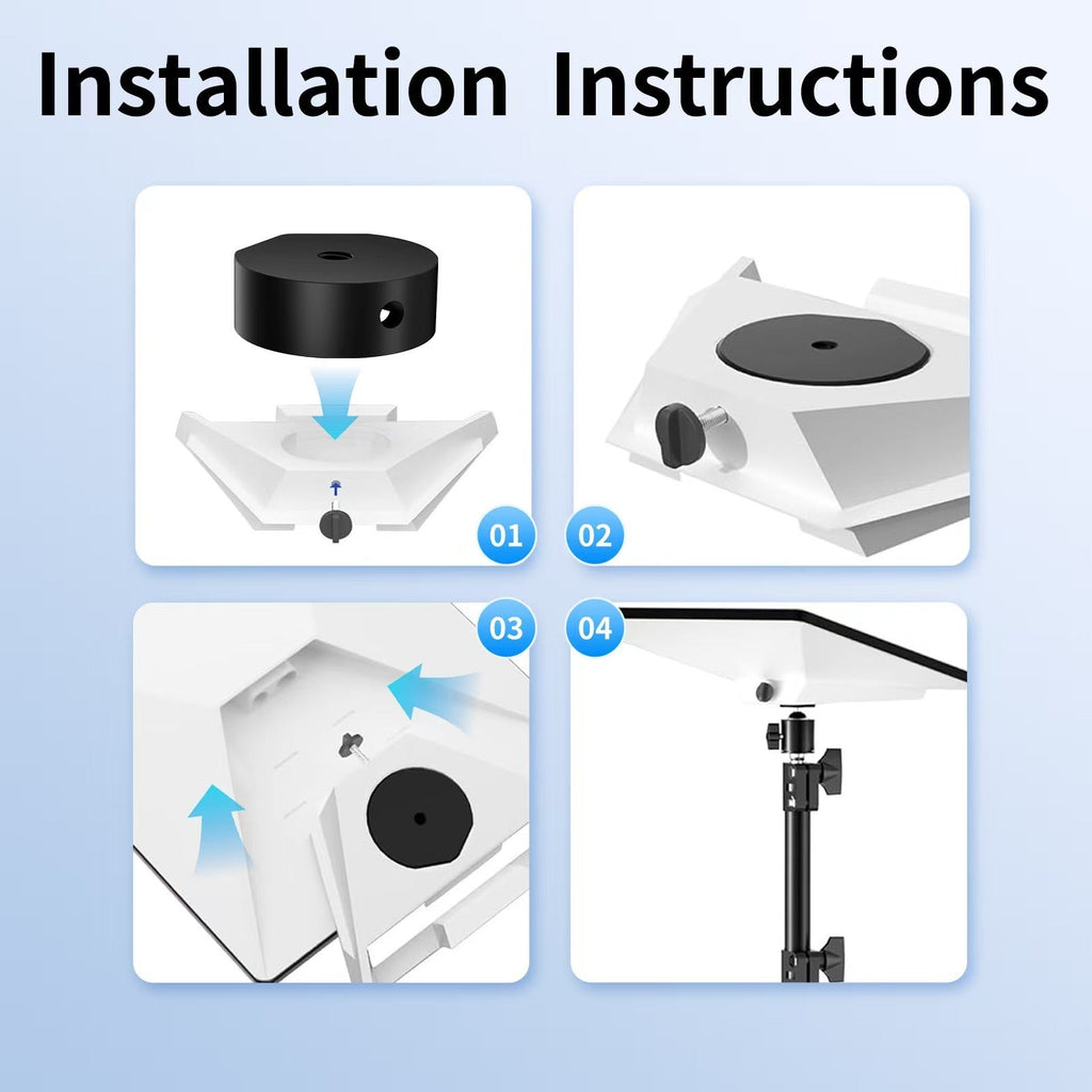 Aluminum Alloy Tripod Ball Head Adapter for Starlink Mini4 - Teskay