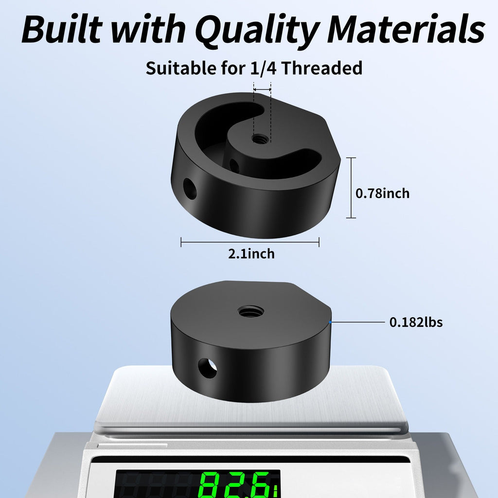 Aluminum Alloy Tripod Ball Head Adapter for Starlink Mini4 - Teskay