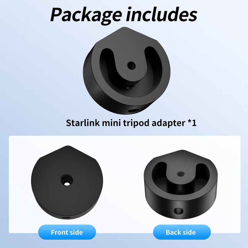 Aluminum Alloy Tripod Ball Head Adapter for Starlink Mini4 - Teskay
