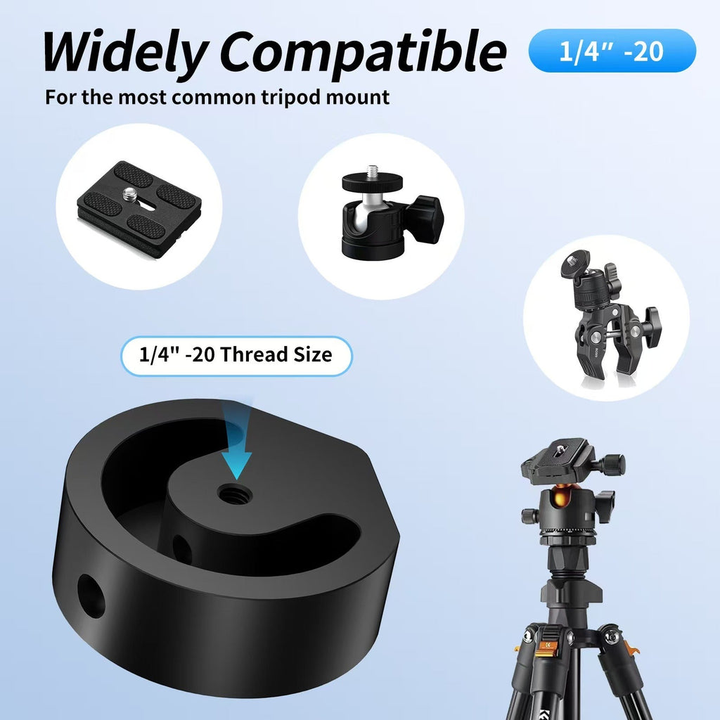 Aluminum Alloy Tripod Ball Head Adapter for Starlink Mini4 - Teskay