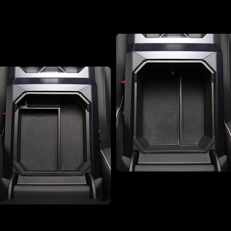 Armrest Storage Box Double Layer for Tesla Cybertruck - Teskay