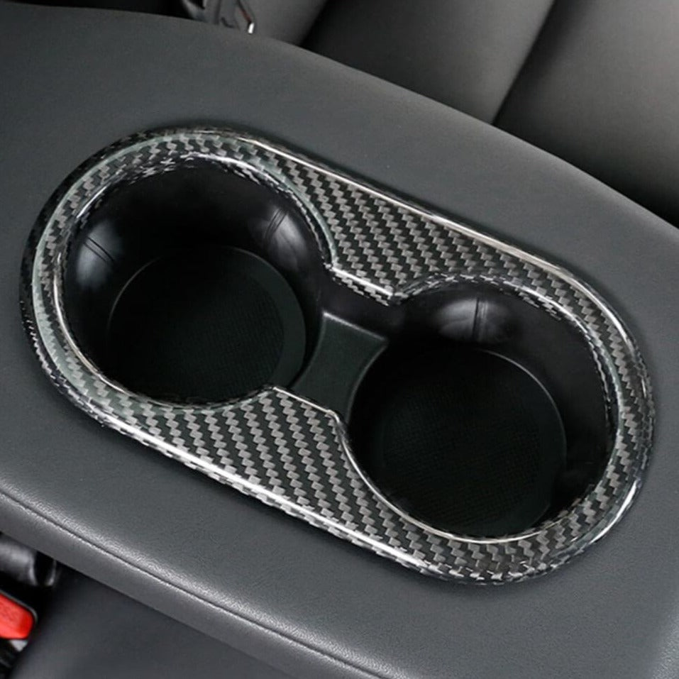 Carbon Fiber Backseat Cup Holder for Tesla Model 3/Y  - Teskay