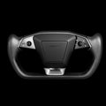 Carbon Fiber Yoke Steering Wheel for Cybertruck - Teskay