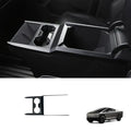 Dry Carbon Fiber Center Console Cup Holder for Tesla Cybertruck - Teskay