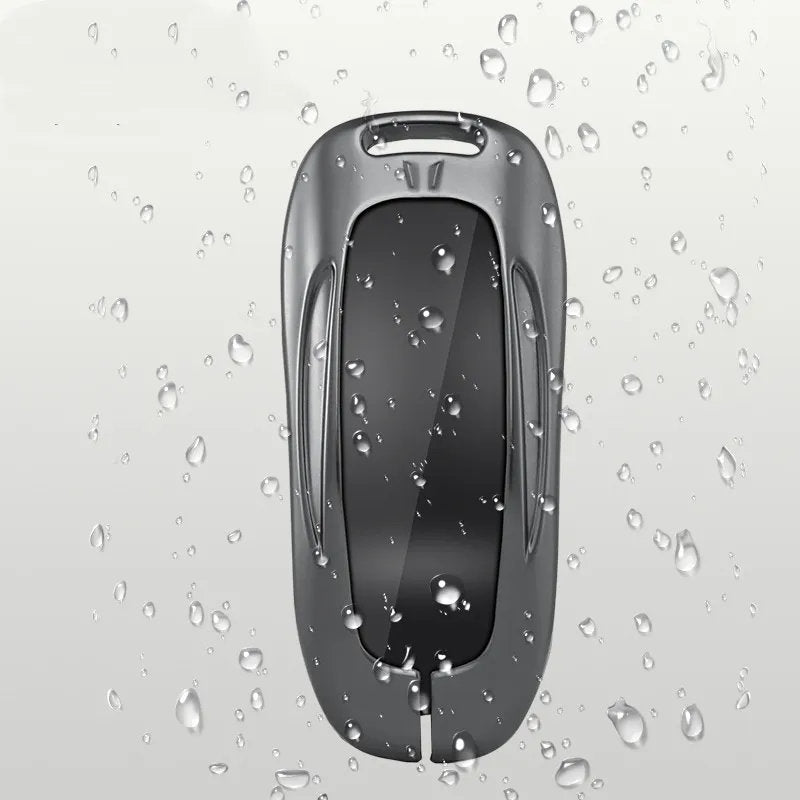 Tesla Model Y Key Fob Cover - Aluminum Alloy Protective Case-1